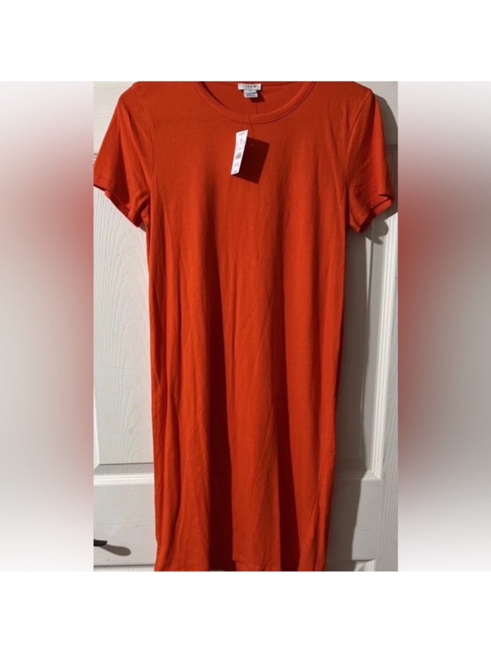 J.Crew Shirt Dress Womens XS
Orange Short Sleeve Casual Summer Cotton Beach NWT